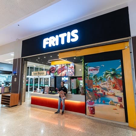 Imagem de interna da loja fritis