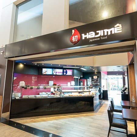 Imagem de interna da loja hajimê