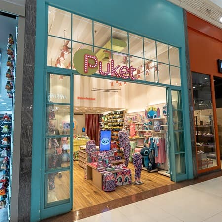 Imagem de interna da loja puket