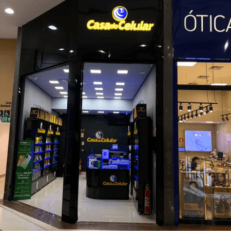Logo da loja casa do celular
