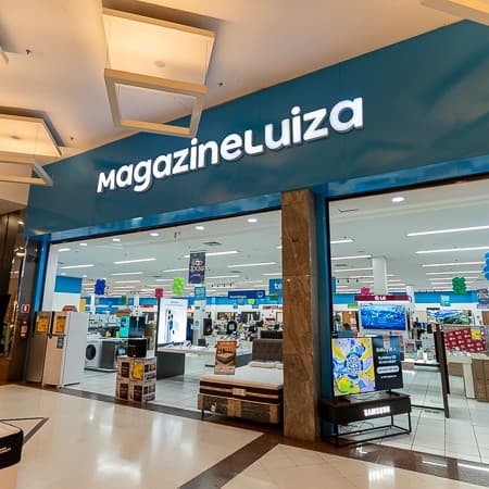 Imagem de interna da loja magazine luiza