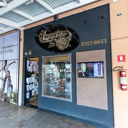 Logo da loja vintage tattoo
