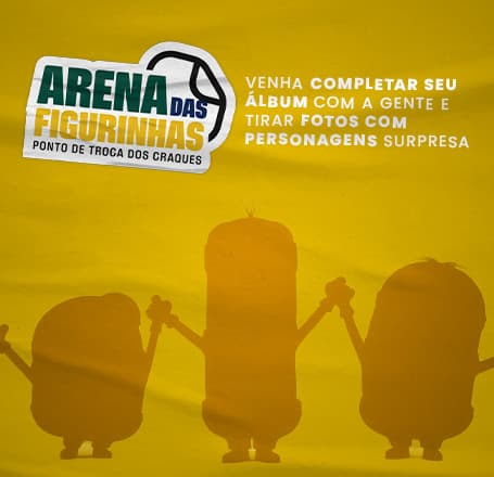 Banner do evento Troca de Figurinhas e Fotos com Personagem
