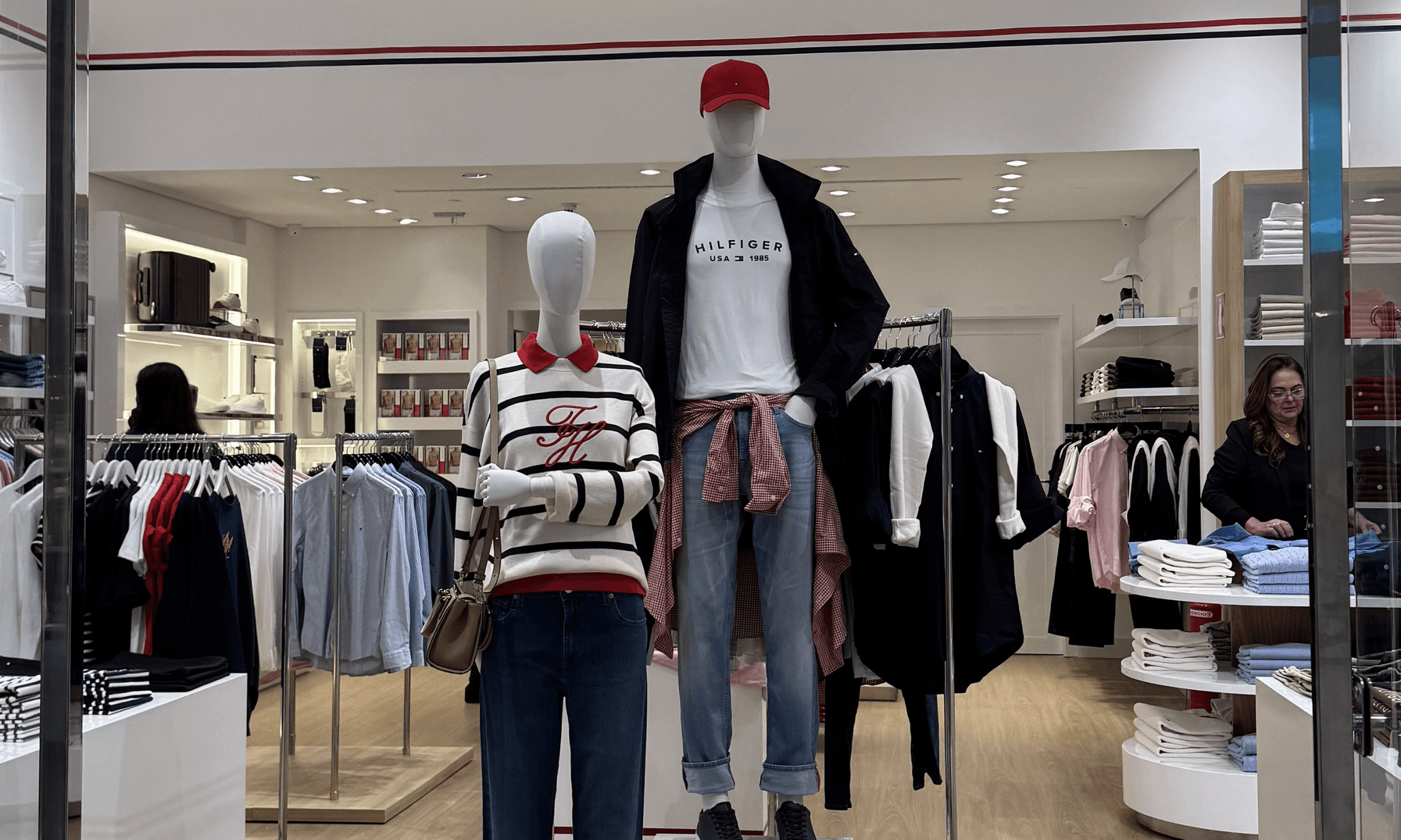 Banner do evento Tommy Hilfiger chegou ao Shopping Uberaba!