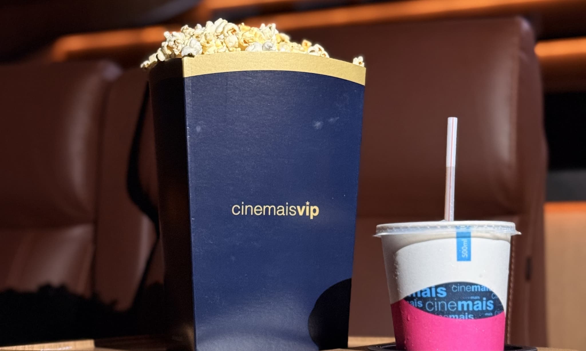 Banner do evento Nova Sala VIP do Cinemais