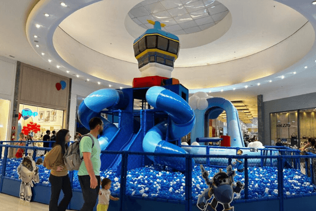 Banner do evento Super Wings desembarca no Shopping Uberaba com a Super Férias!