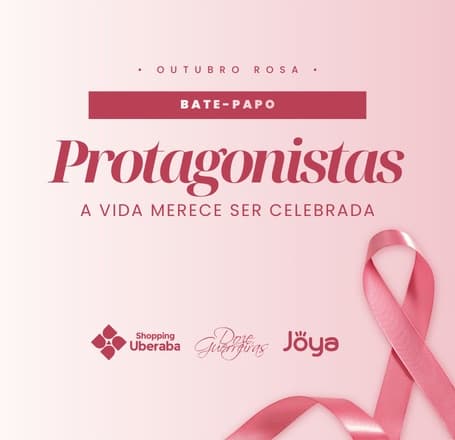 Banner do evento Bate-Papo Protagonistas