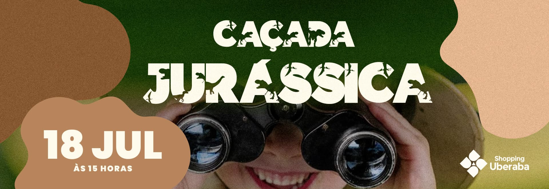 Banner do evento Caçada Jurássica