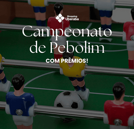 Banner do evento Campeonato de Pebolim com Prêmios!