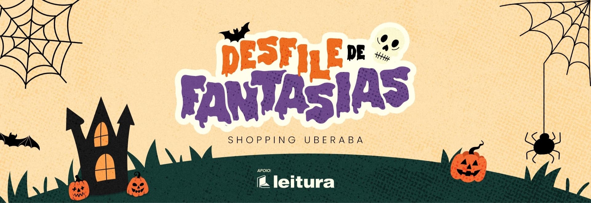 Banner do evento Desfile de Fantasias