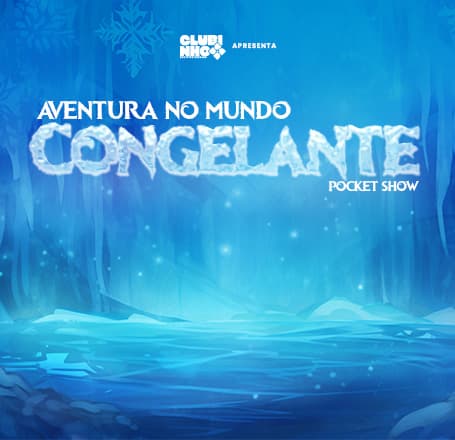 Banner do evento Aventura no Mundo Congelante
